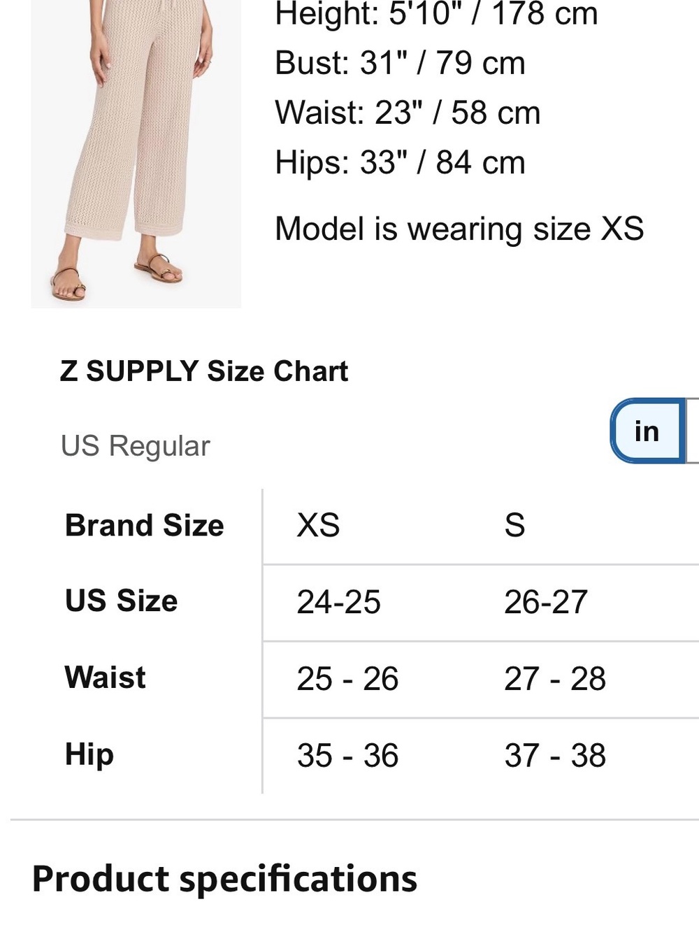 Z Supply Open-Knit V-Neck Sweater i - Picture 7 of 7